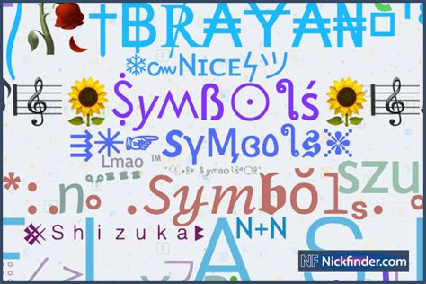 Nicknames for Symbols: ꧁☆*κɪɴɢ*☆꧂, .
